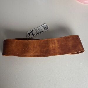 Genuine Leather Wrap Belt